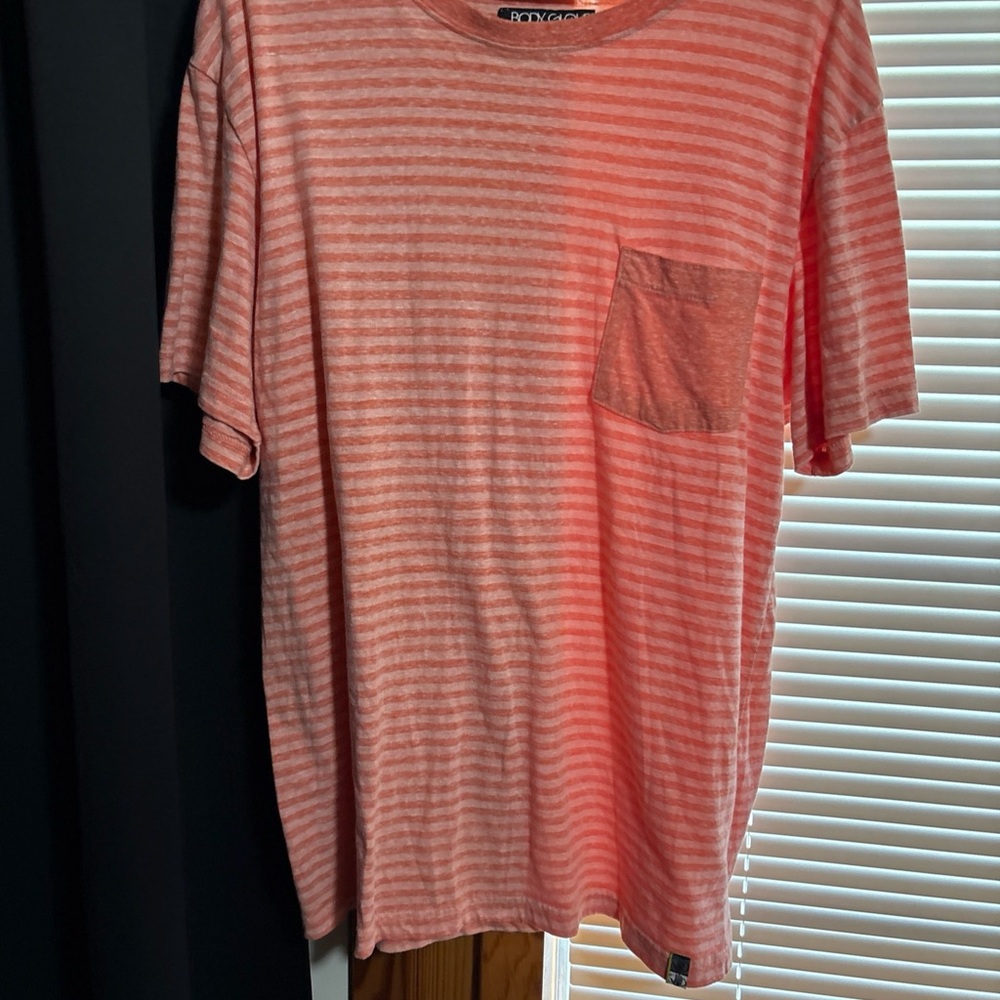 Body Glove Coral Striped Tee
